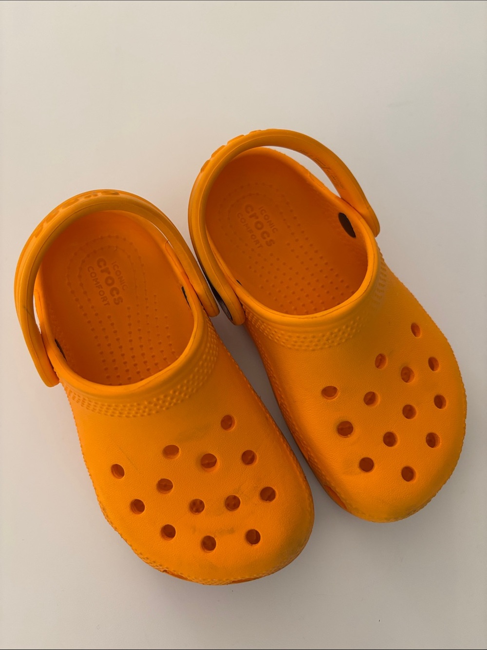 CROCS Kids Classic Clog in Orange